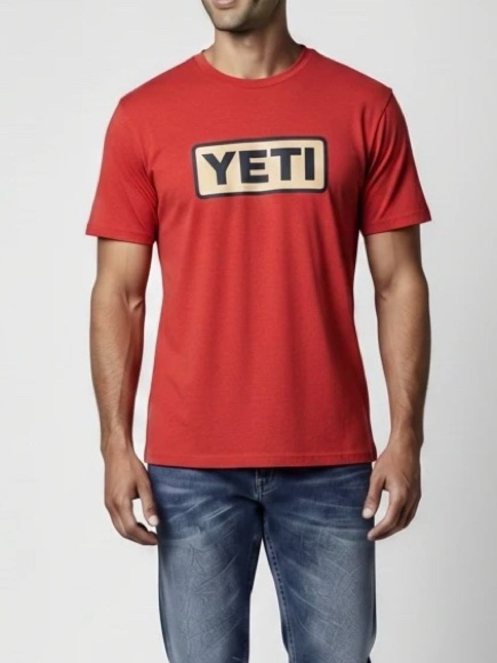 YETI Red Logo Short Sleeve T-Shirt
